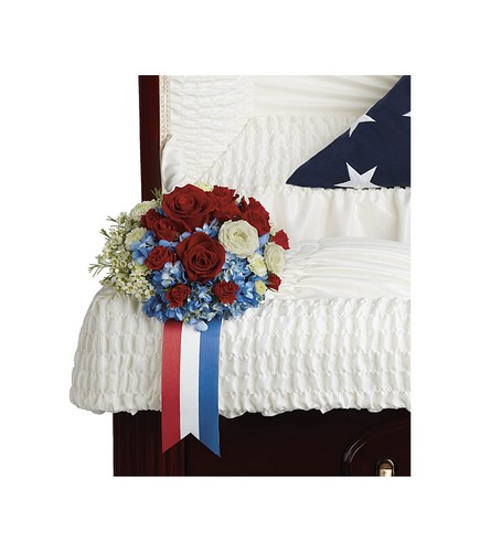 Loving Legacy Casket Insert from Racanello Florist in Stamford, CT